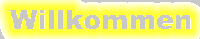Willkommensschrift mit Animation